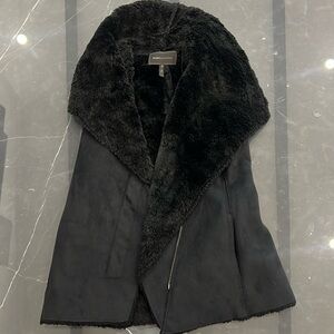 BCBG Faux Fur Vest